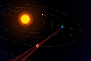 Earth's deep space transmissions