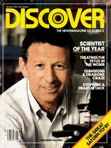 The cover image of the January 1981 issue of Discover Magazine, showing a photograph of biochemist Paul Berg