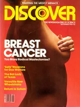 The cover image of the September 1981 issue of Discover Magazine