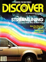The cover image of the October 1981 issue of Discover Magazine