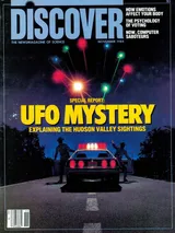 The cover image of the November 1984 issue of Discover Magazine