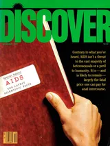 The cover image of the December 1985 issue of Discover Magazine