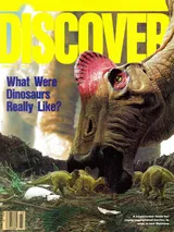 The cover image of the March 1987 issue of Discover Magazine