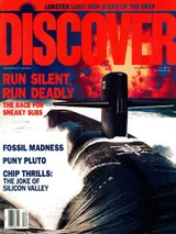 The cover image of the December 1987 issue of Discover Magazine