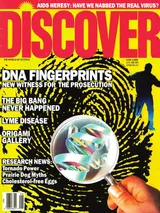 The cover image of the June 1988 issue of Discover Magazine