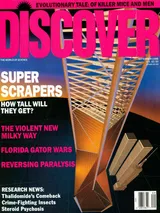 The cover image of the September 1988 issue of Discover Magazine