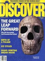 The cover image of the May 1989 issue of Discover Magazine