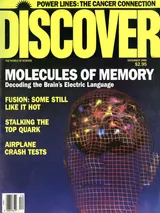 The cover image of the December 1989 issue of Discover Magazine
