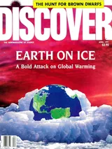 The cover image of the April 1991 issue of Discover Magazine
