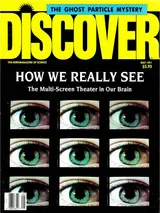 The cover image of the May 1991 issue of Discover Magazine