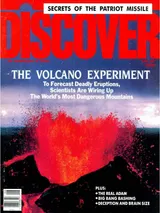 The cover image of the June 1991 issue of Discover Magazine