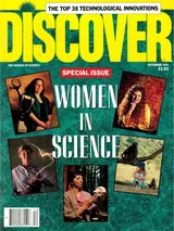 The cover image of the December 1991 issue of Discover Magazine