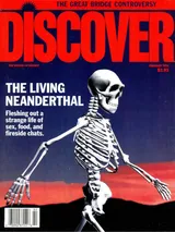 The cover image of the January 1992 issue of Discover Magazine