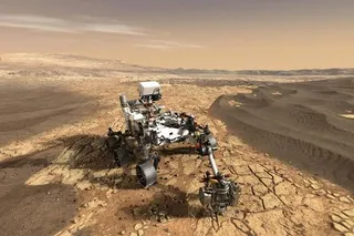 NASA Perseverance Rover on Mars 