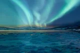 Aurora over the Arctic 