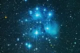 The Pleiades star cluster, or the Seven Sisters