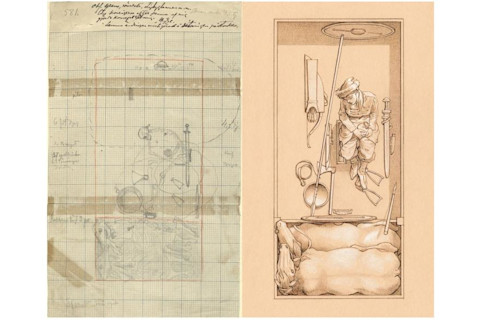 Viking warrior buried in grave Bj 581 at Birka, Sweden - Þráinsson/Price