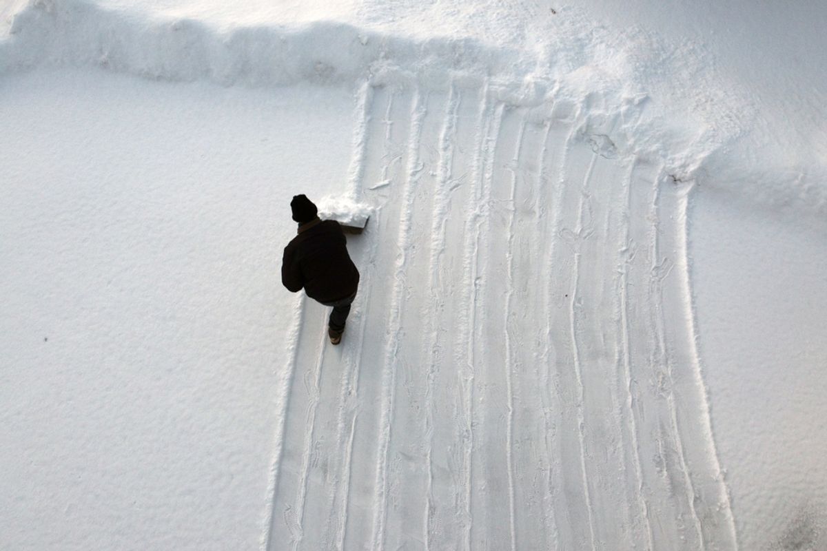Physical Strain When Shoveling Snow May Put You at Risk of a Heart Attack