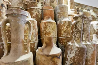 ancient pottery and vases used to carry olive oil ancient pottery and vases used to carry olive oil