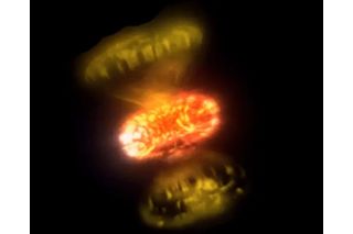 Artistic impression of Nova V1674 Herculis