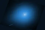 blue image of comet 3I/ATLAS