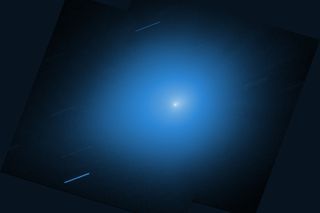blue image of comet 3I/ATLAS blue image of comet 3I/ATLAS