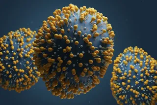 Respiratory syncytial virus (RSV) illustration 