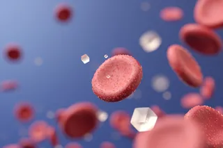 Fasting blood sugar illustration