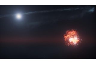 massive space collision