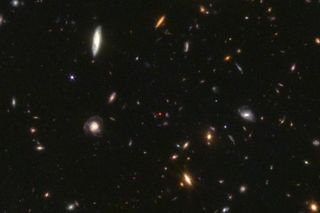 space, stars, galaxies, and black holes captured in an image from JWST