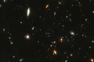 space, stars, galaxies, and black holes captured in an image from JWST