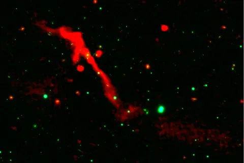A LOFAR DR2 image of the reborn black hole, J1007+3540