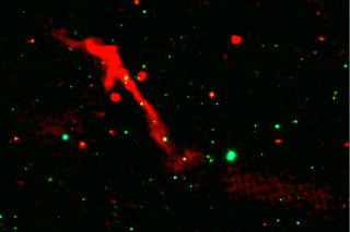 A LOFAR DR2 image of the reborn black hole, J1007+3540