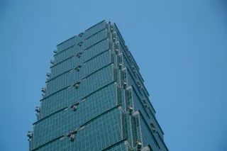 Taipei 101 skyscraper, the building that Alex Honnold climbed