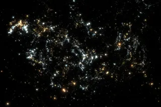 cosmic matter that makes up the universe. 