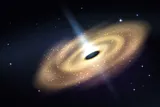 A supermassive black hole with a quasar
