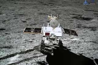 Yutu-2 rover on moon's far side