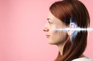 Person with noise sensitivity