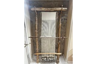 recreation of a bronze age loom
