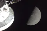 NASA Artemis orion and the moon
