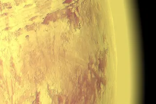 Illustration of Saturn's moon Titan