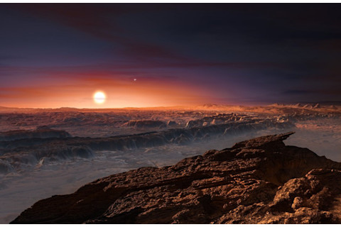 Proxima Centauri, the nearest star, has an Earth-size planet. Remote sensing will tell us if it is habitable, but getting this kind of view of it will be possible only by physically going there. (Credit: ESO/M. Kornmesser)