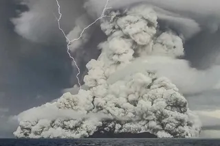 Volcanic eruption of Hunga Tonga–Hunga Ha'apai