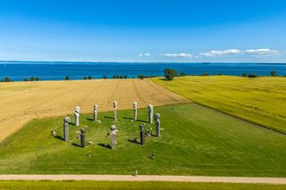 Famous tourist attraction on the island of Lolland in Denmark