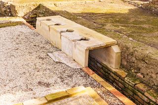 Latrine in Italy 