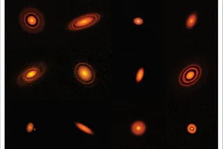 Image of 20 nearby protoplanetary disks from ALMA