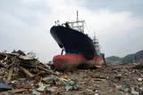 Destruction of Tohoku-Oki earthquake in Japan