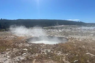 Biscuit Hydrothermal Event at Yellowstone National Park