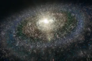 the big ring, expanding into space 