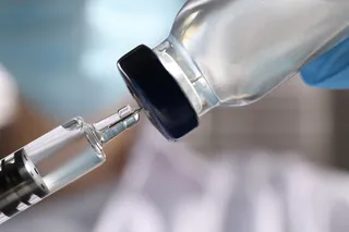Vaccine vial, could be related to tubeculosis